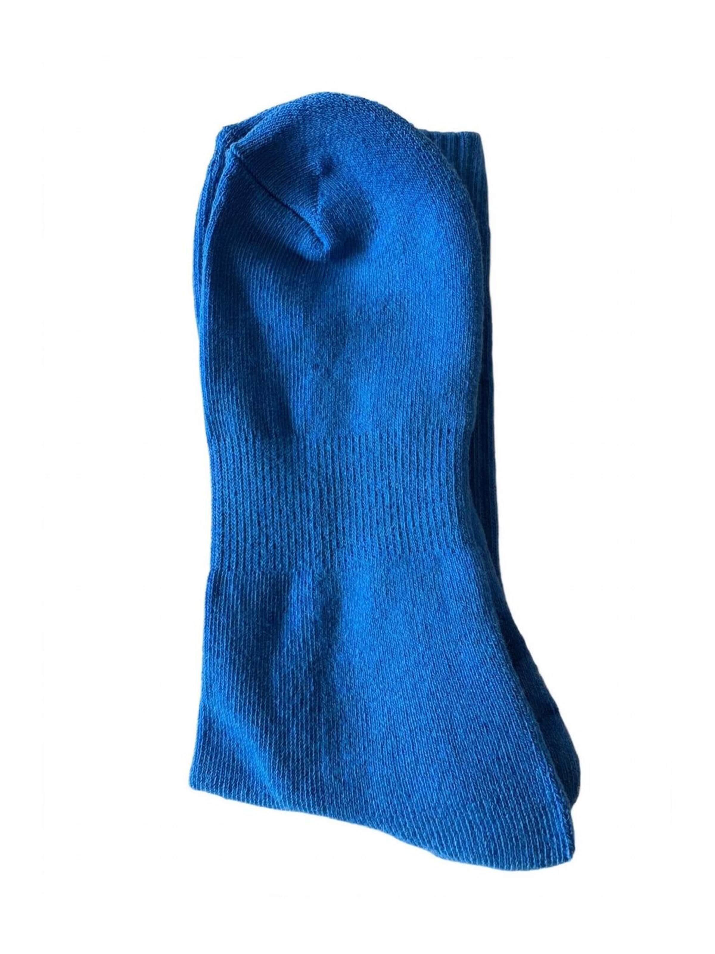 DAUGLE - Meias de desporto 'Daugle Sport Crew Socks 2-Pack (Blue, Black)' em azul