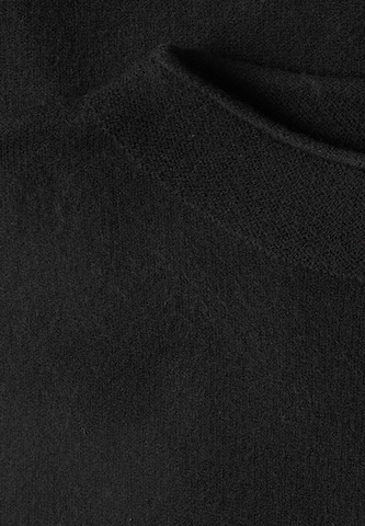 STREET ONE Kurzarm Pullover mit Turtle Neck in Schwarz
