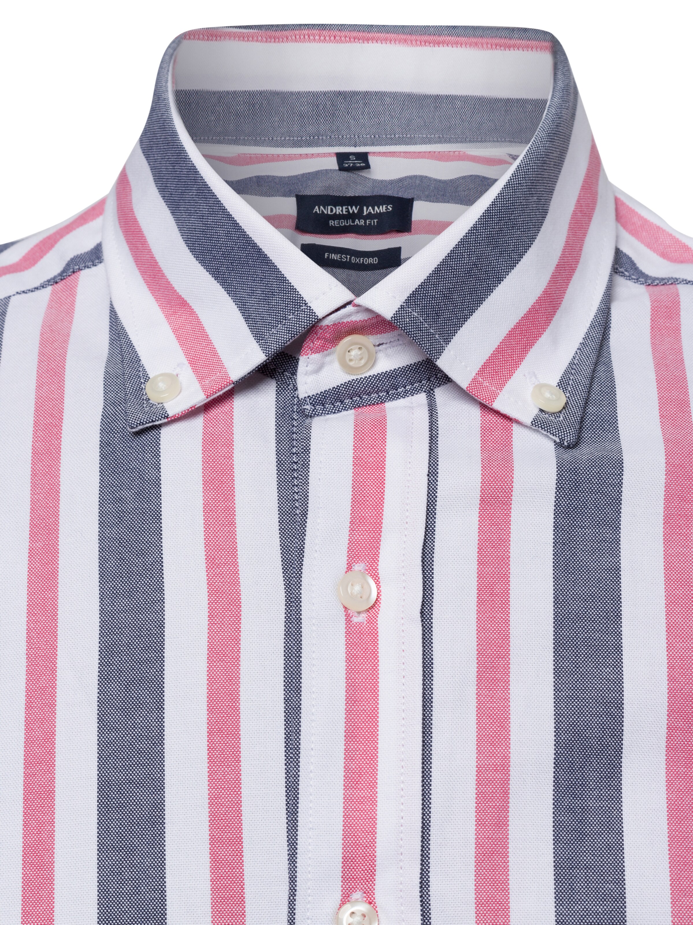 Andrew James Regular Fit Hemd in Grau