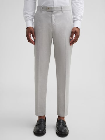 STRELLSON Slimfit Chinohose in Grau: Vorderseite
