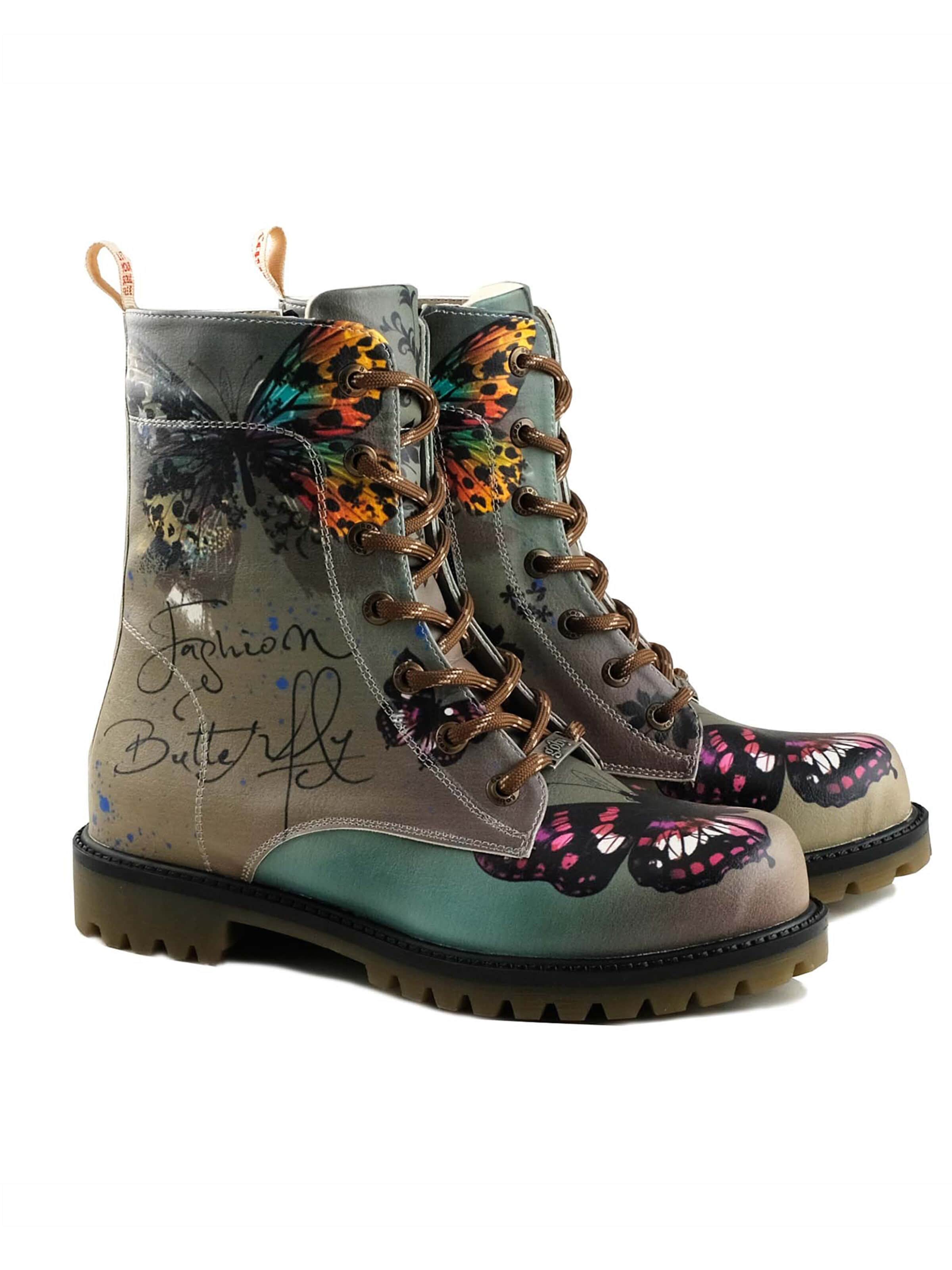 Goby Schnürstiefel 'Goby  WMAT122' in Grau