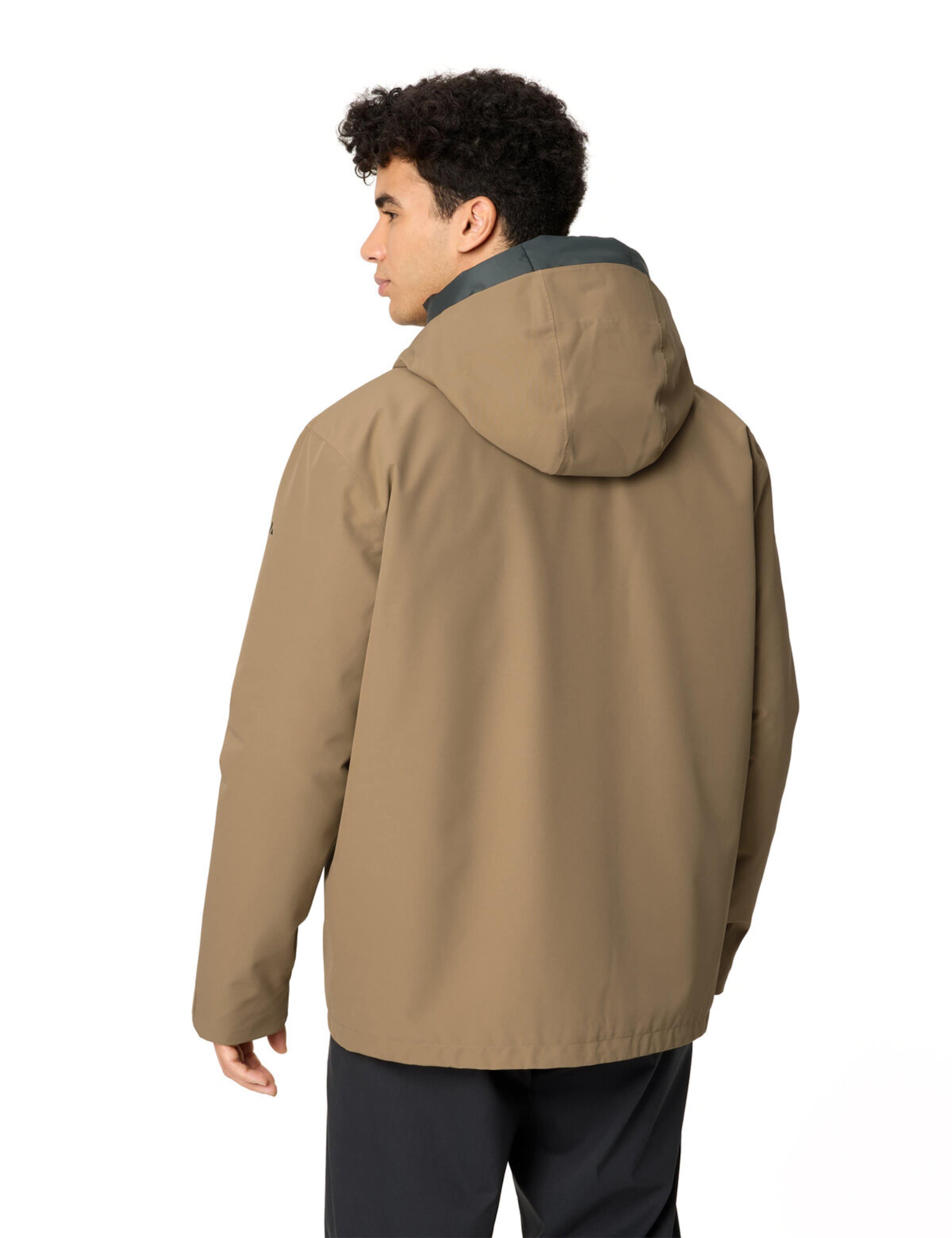 VAUDE Sports jacket 'Mineo' in Beige