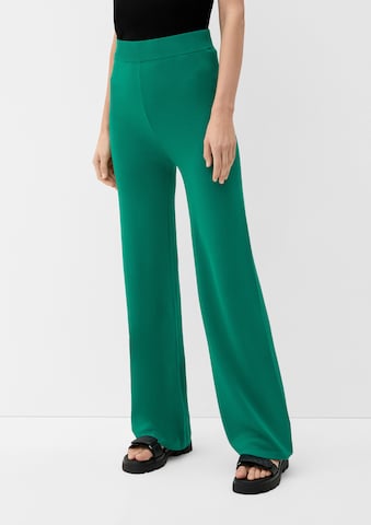 s.Oliver Loose fit Pants in Green: front