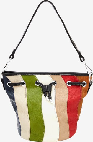 Usha Pouch in Mixed colors: front