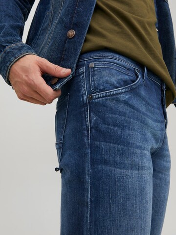 Skinny Jeans 'Glenn Fox' de la JACK & JONES pe albastru