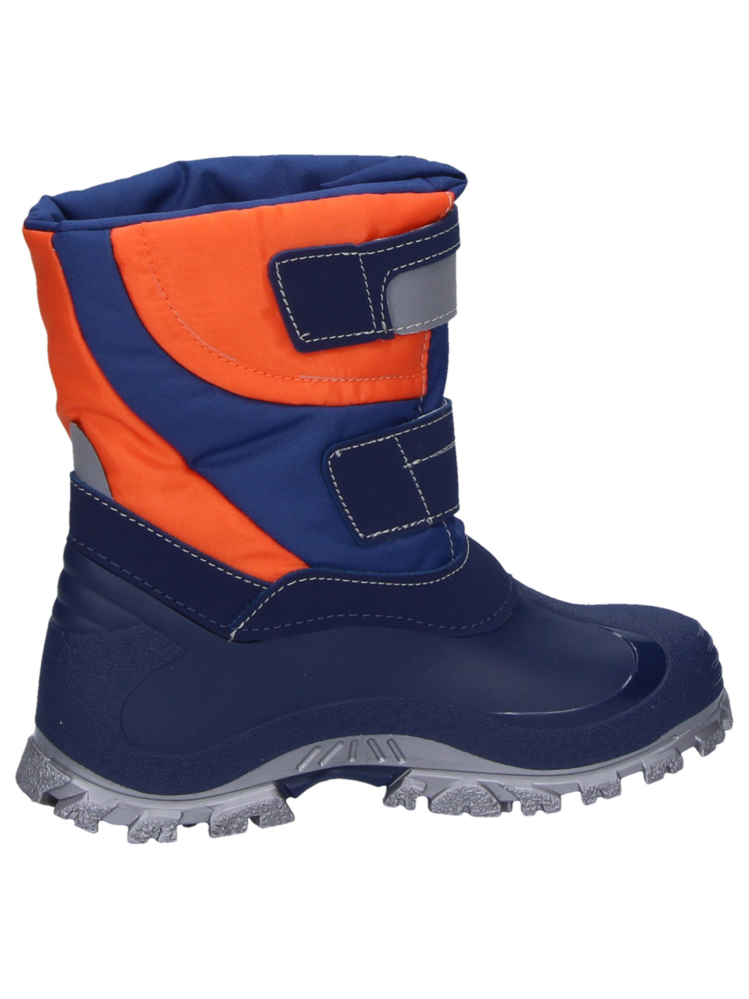 Spirale Snowboots 'Kinder-Winterstiefel Simon gefüttert in orange/blau' in Blau