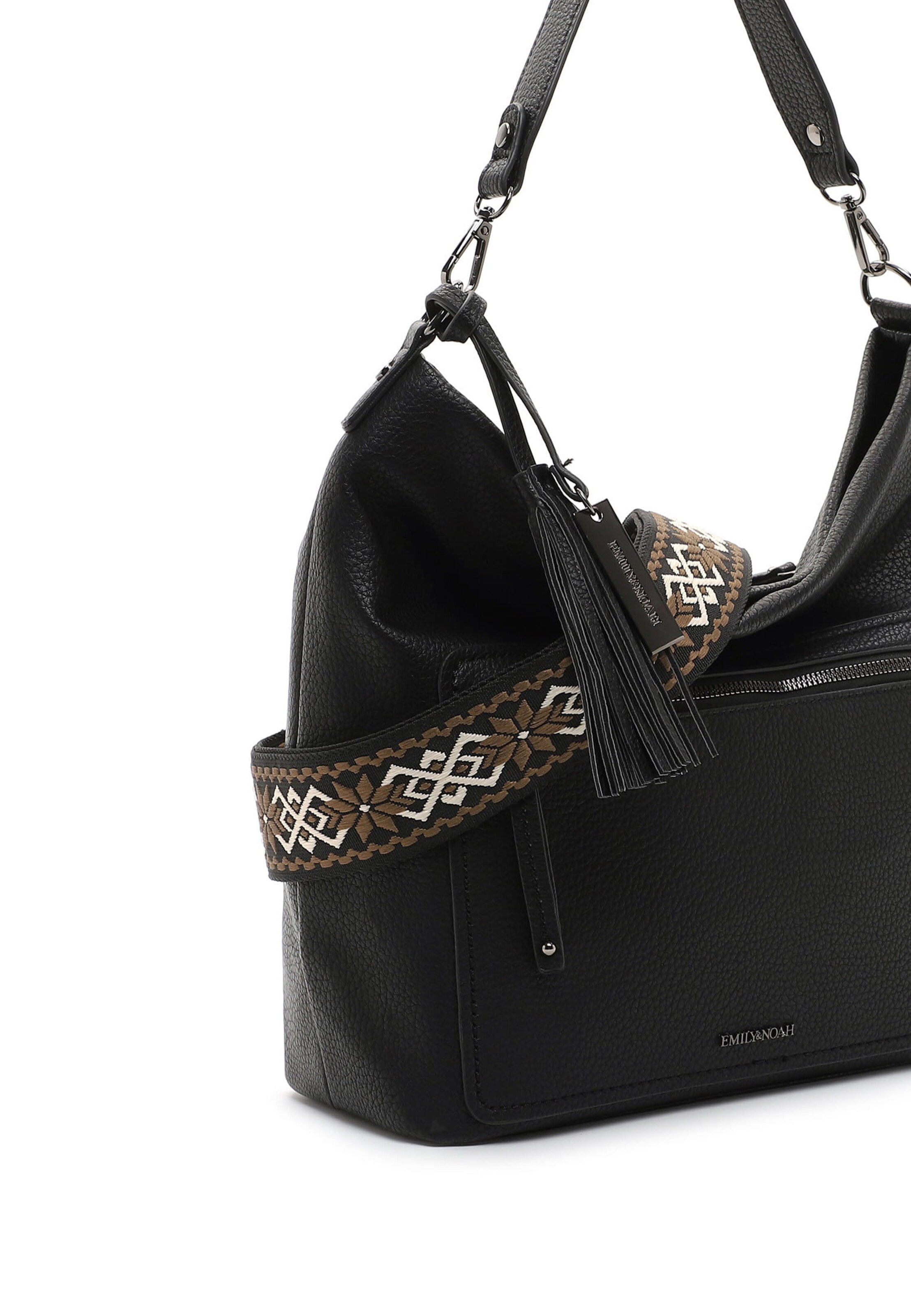 Emily & Noah Kabelka na rameno 'Darleen' - Čierna