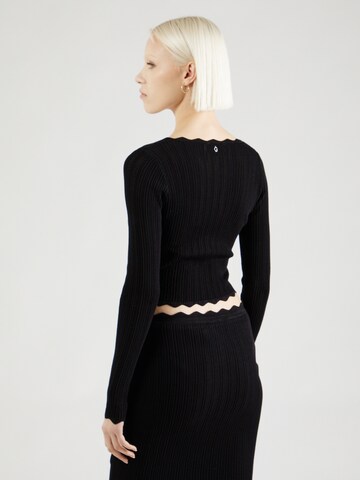 GUESS Sweter 'Anjela' w kolorze czarny