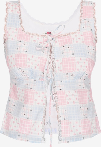 Haut MYMO en bleu : devant