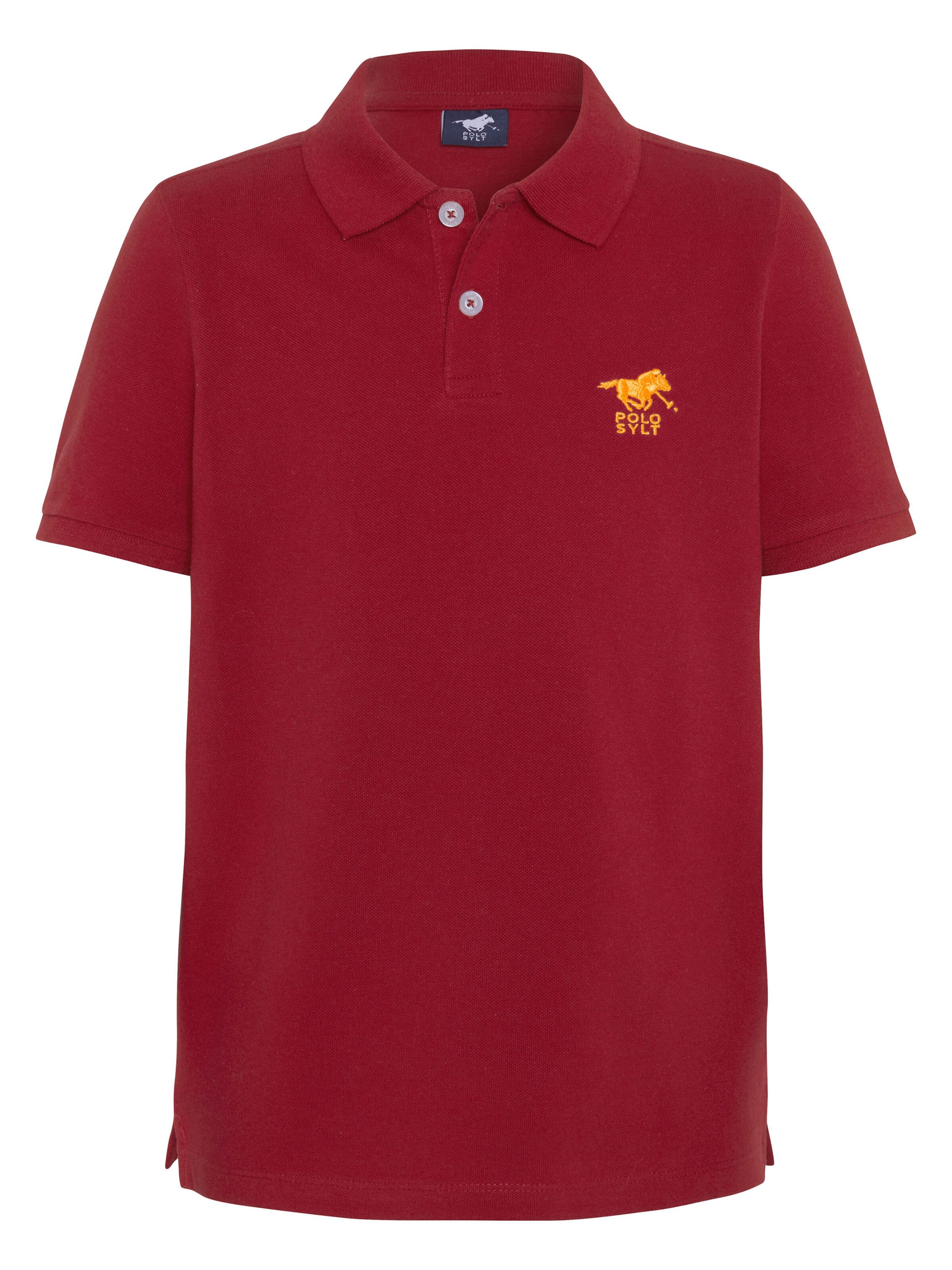 Polo Sylt Poloshirt in Rot: Vorderseite