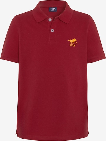Polo Sylt Poloshirt in Rot: Vorderseite