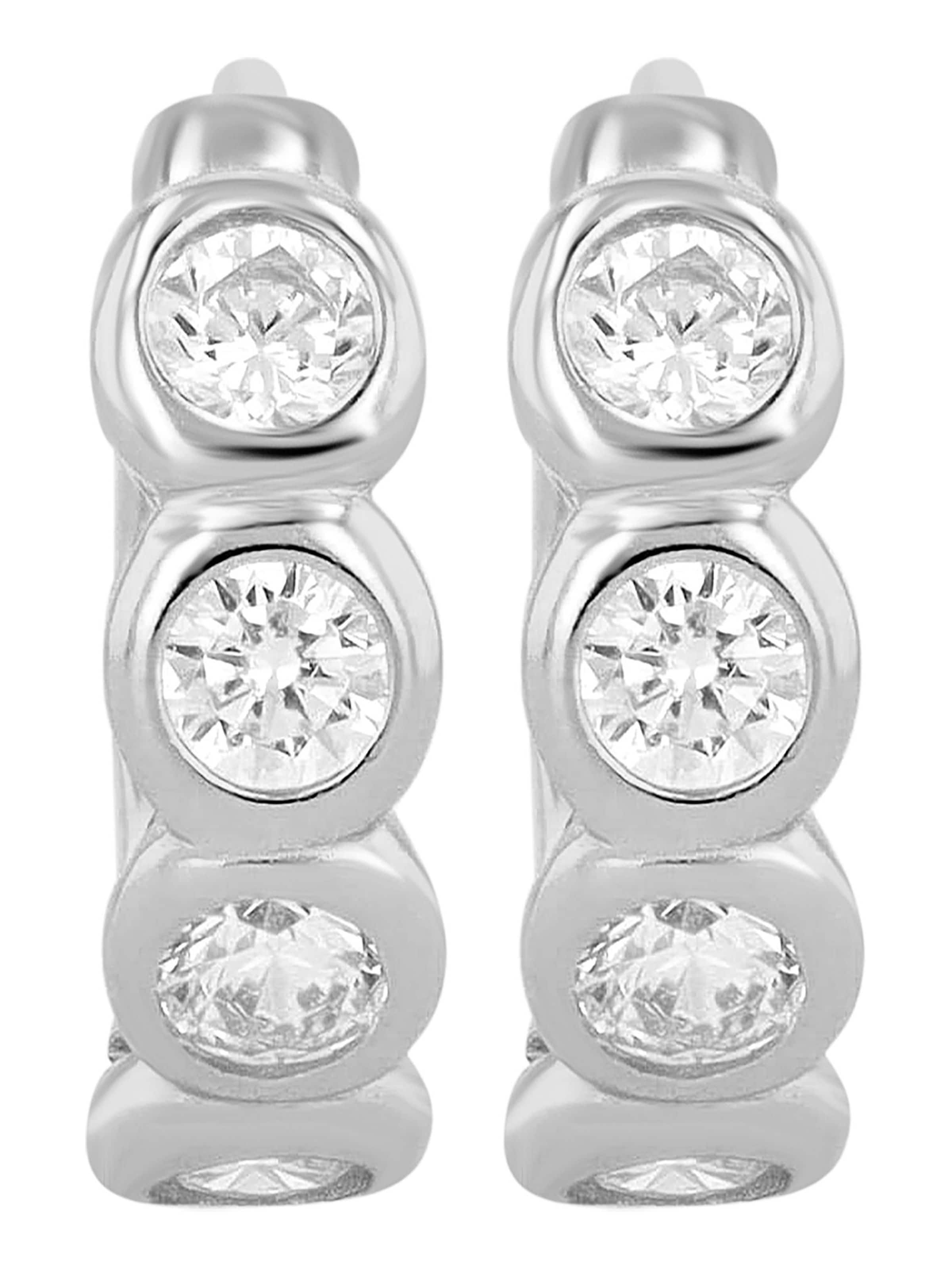 Akzent Earrings 'Charlyn, 925 Sterlingsilber, langlebig' in Silver