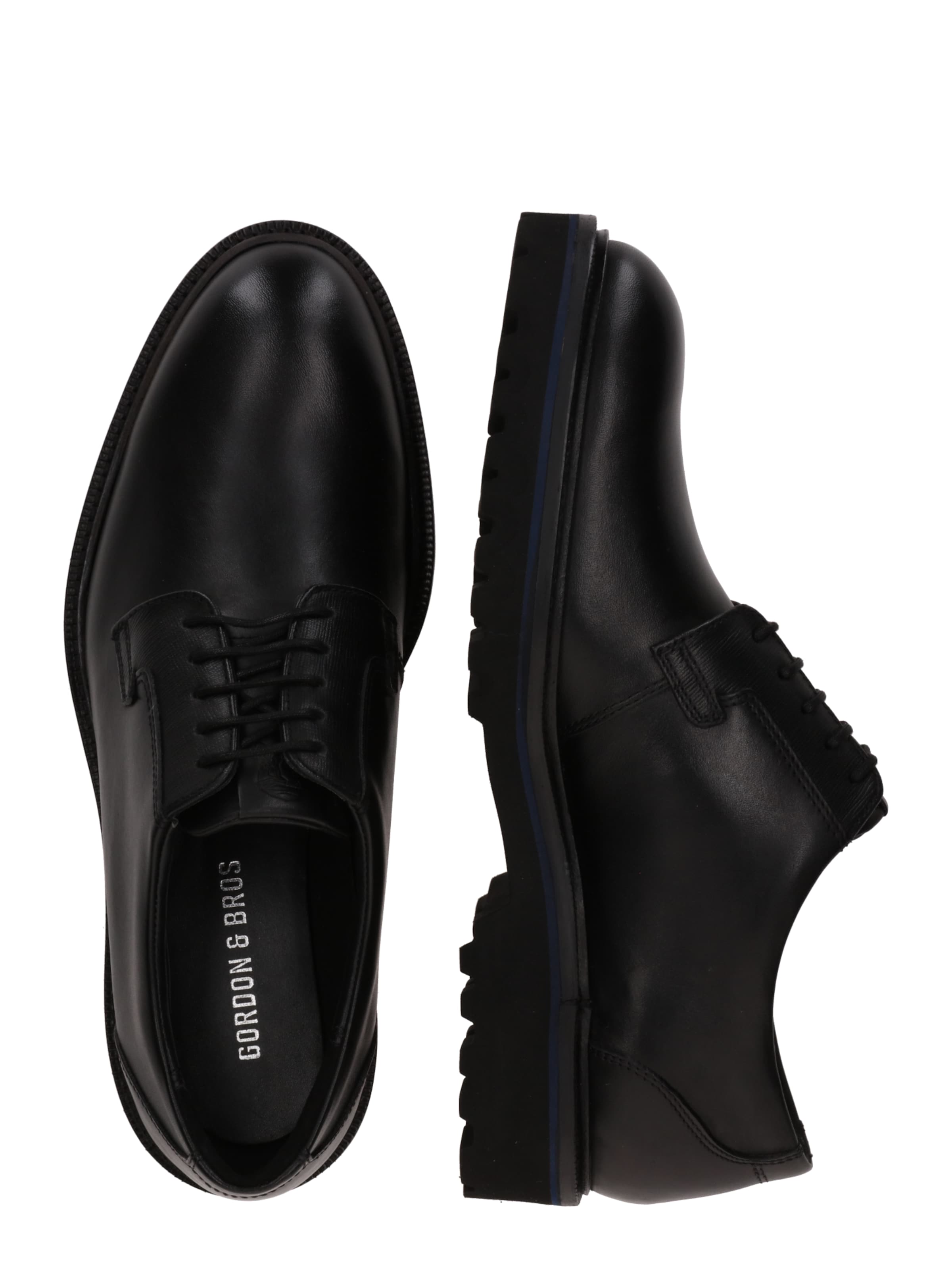Gordon & Bros Lace-up shoe 'Berlin' in Black