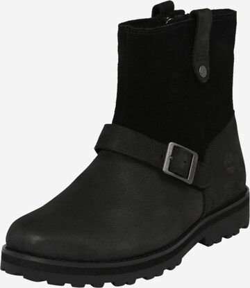 TIMBERLAND Biker Boots 'Courma' in Schwarz: predná strana