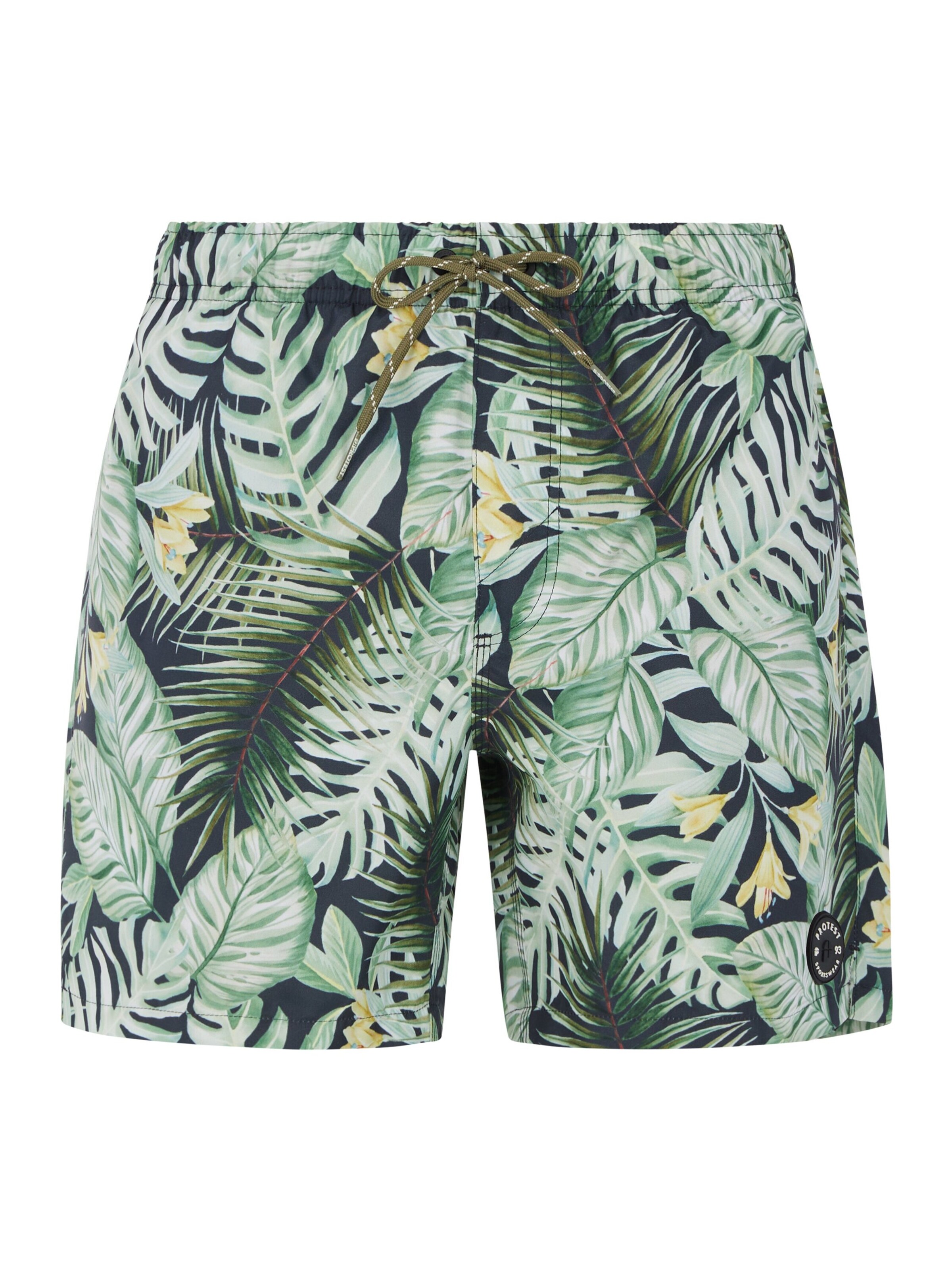 PROTEST Swimming shorts 'PRTGLORY' in Green: front