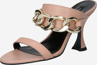 PATRIZIA PEPE Mule in Gold / Dusky pink, Item view