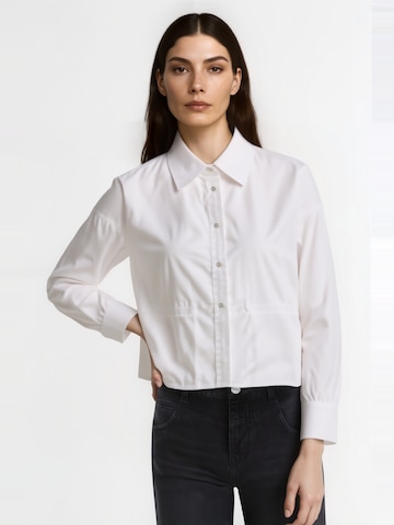 Chemisier Rich & Royal en blanc