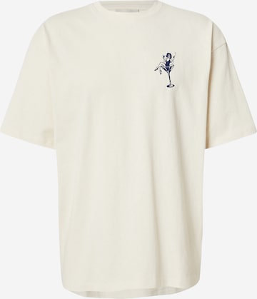 Kaotiko Koszulka 'CHEERS, DARLING' w kolorze beżowy: przód