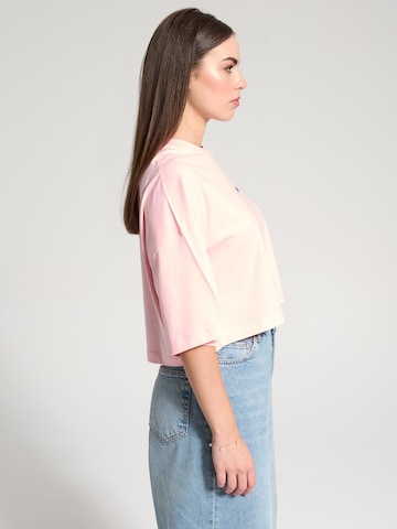 T-shirt 'Philomena' NOWIHT en rose