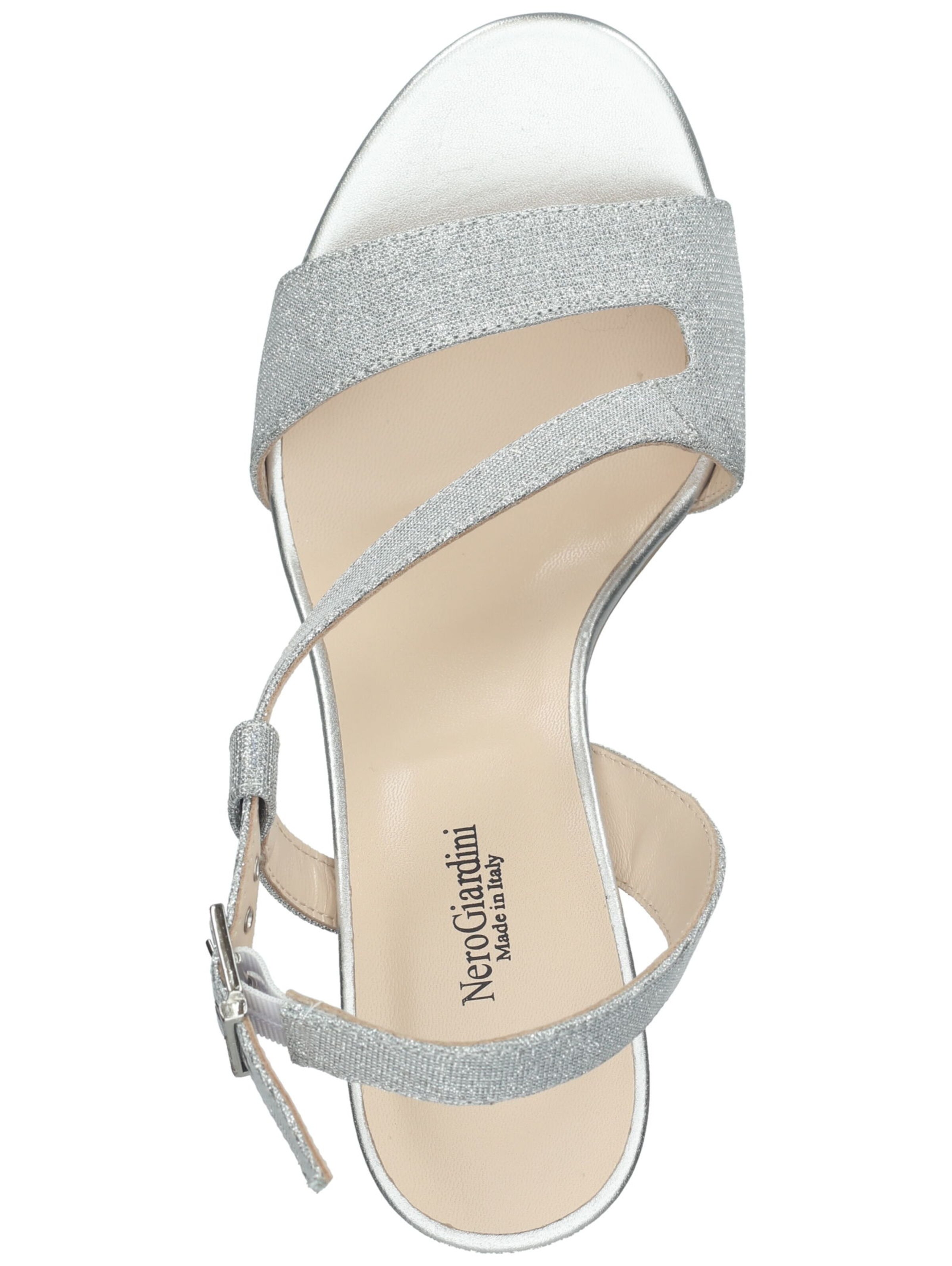 Nero Giardini Sandals in Silver