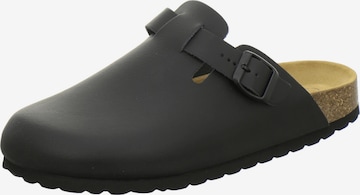 Sabots 'Clogs Herren schwarz Glattleder' AFS-Schuhe en noir : devant