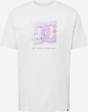 DC Shoes - Camiseta 'FINE ART' en blanco: frente