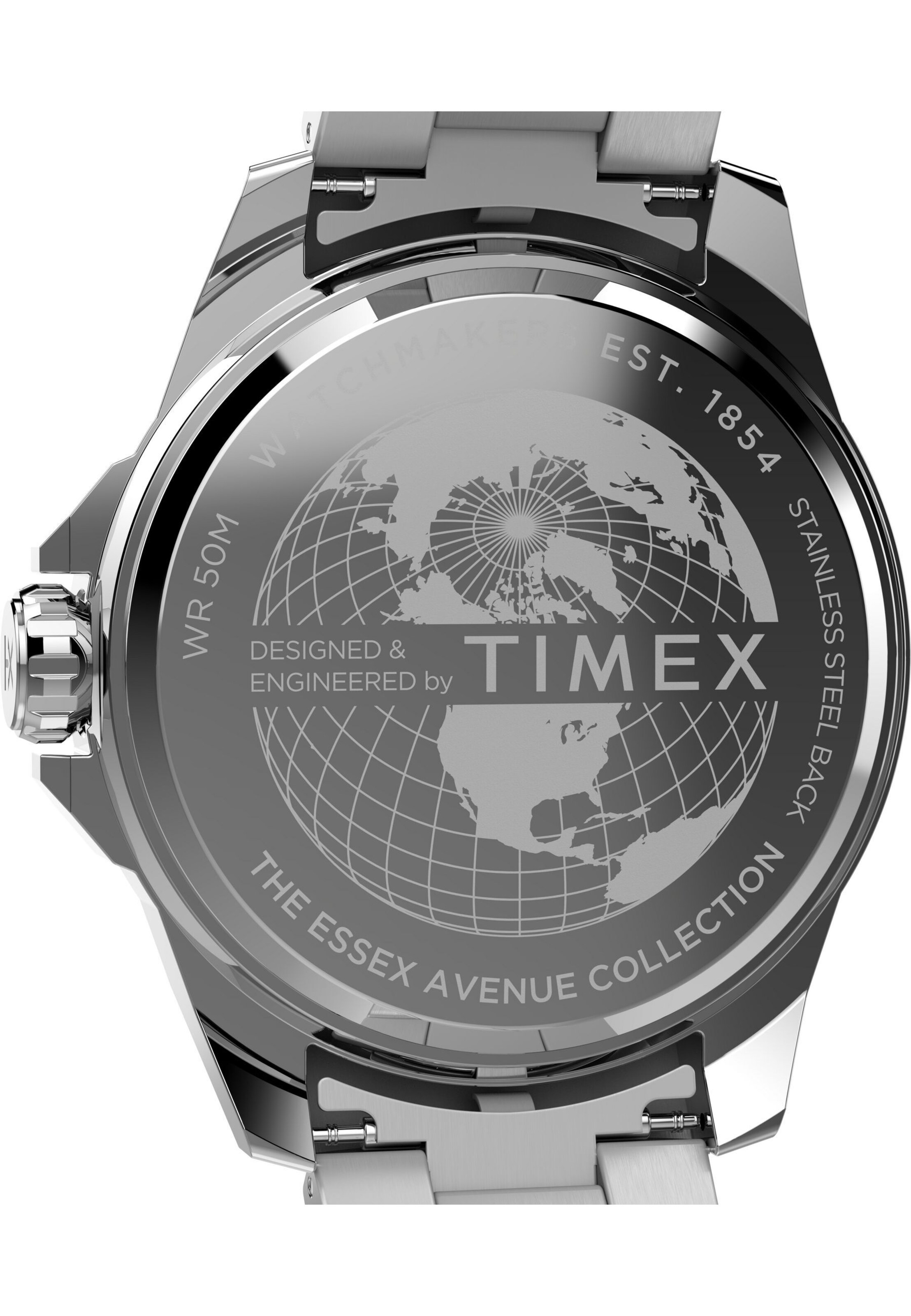 TIMEX Analoguhr 'Essex' in Silber