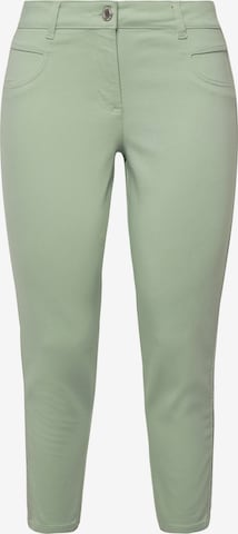 MIAMODA Trousers in Green: front
