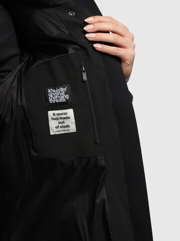 khujo Winter Coat 'Elaila' in Black