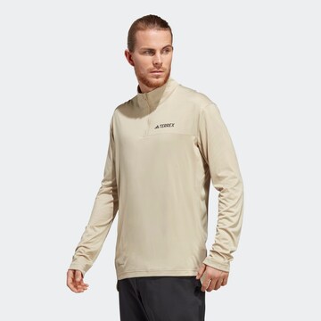 T-Shirt fonctionnel 'Multi' ADIDAS TERREX en beige : devant