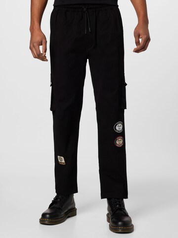 regular Pantaloni cargo di Pegador in nero: frontale