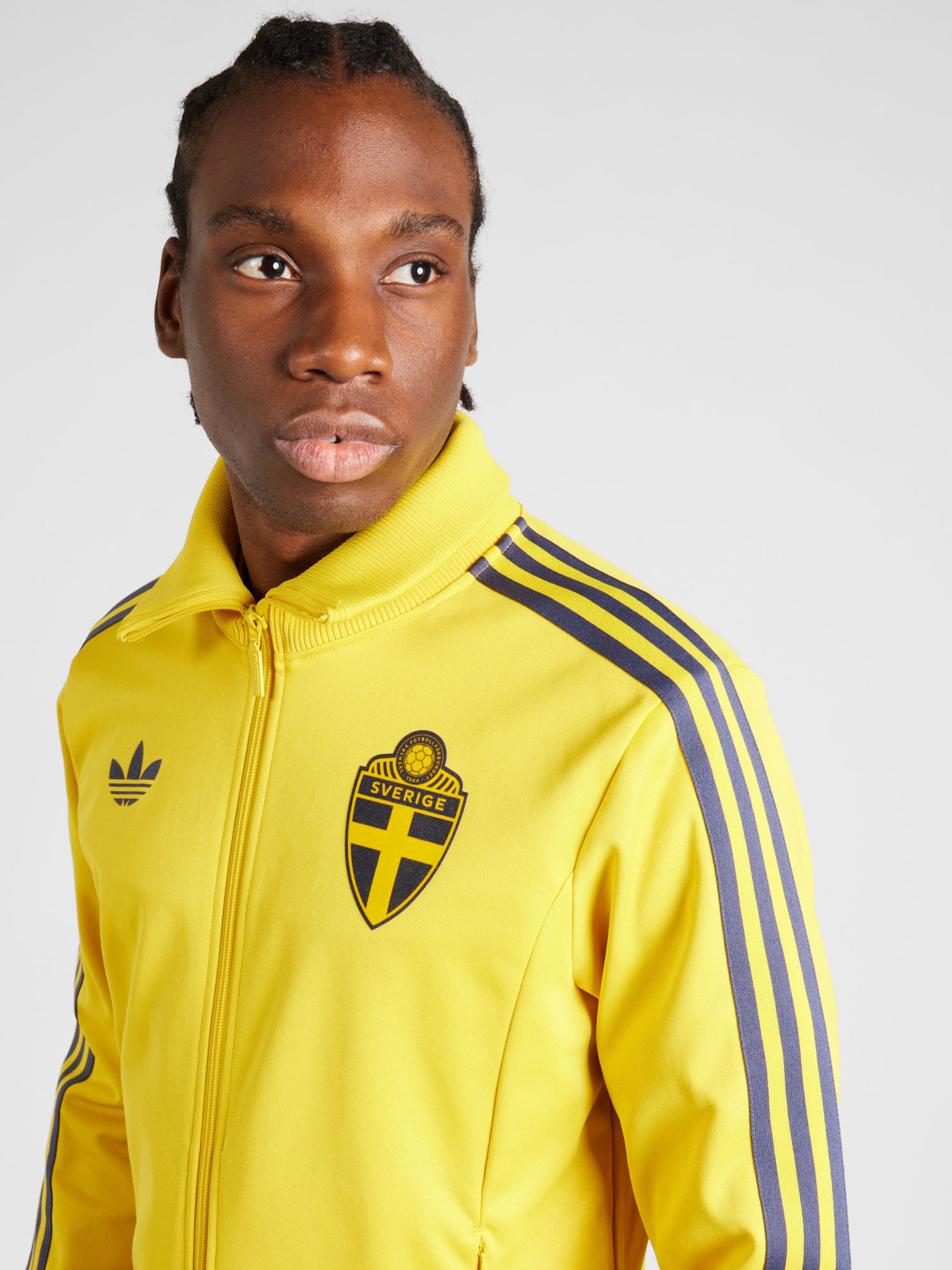 Adidas originals adicolor beckenbauer track jacket in yellow cw1254 online