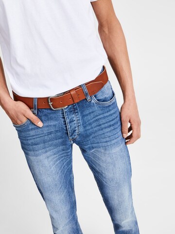 Ceinture 'Paul' JACK & JONES en marron