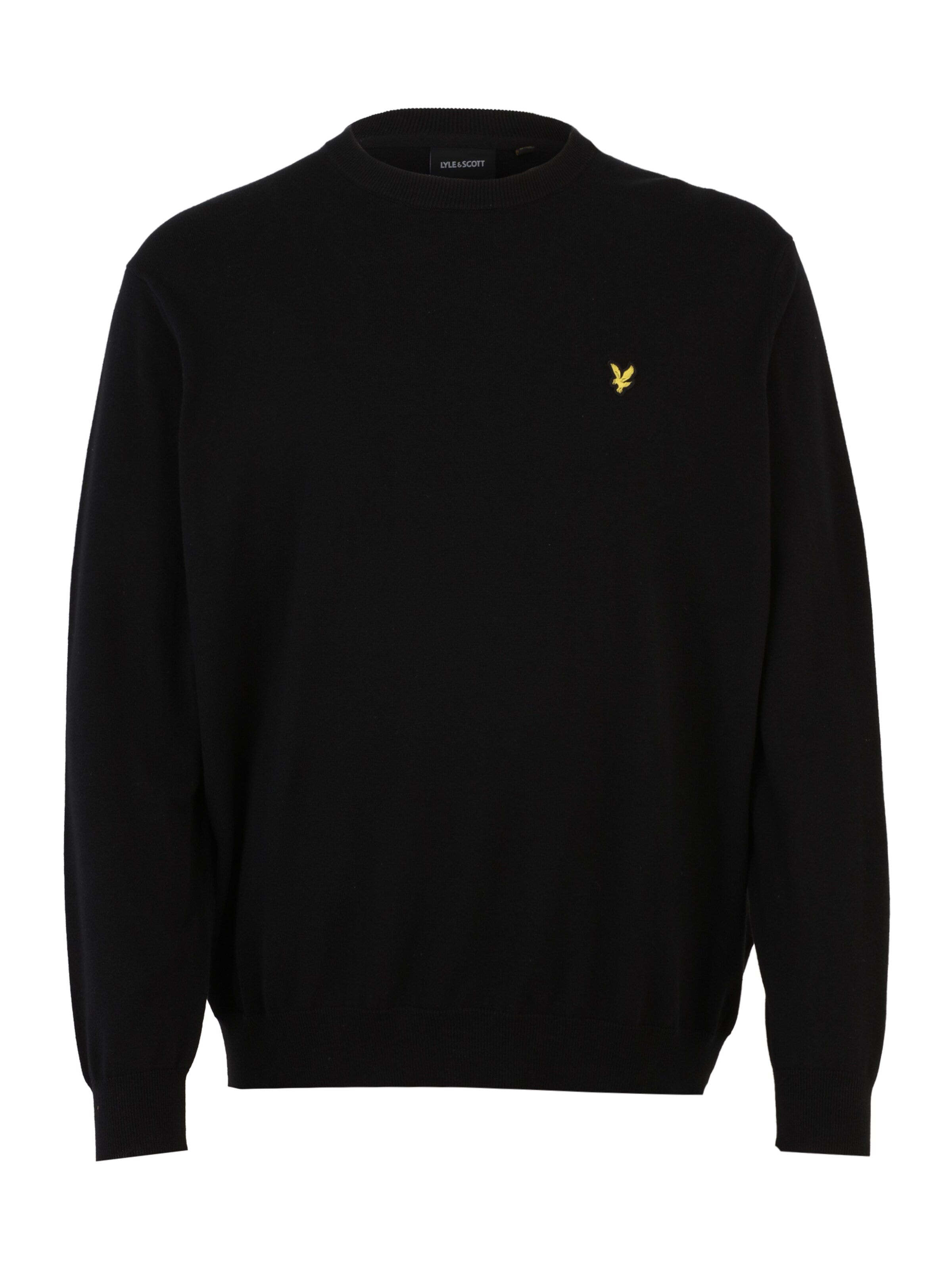 Lyle & Scott Big&Tall Pullover i sort: forside