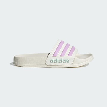 ADIDAS PERFORMANCE Beach & swim shoe 'Adilette Shower' in White