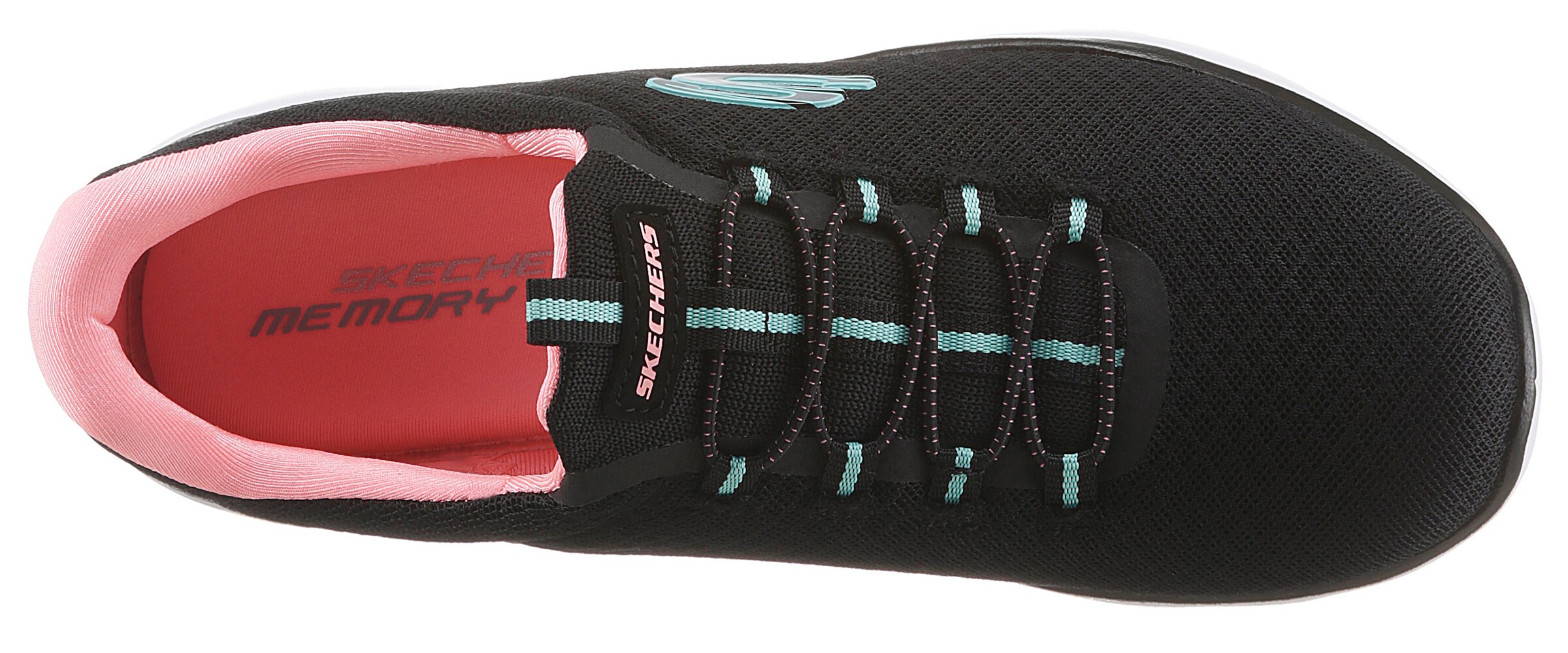 SKECHERS Slip On 'Summits' in Schwarz