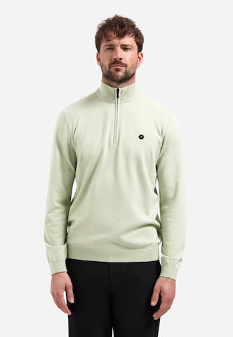 No Excess Sweater in Green: front