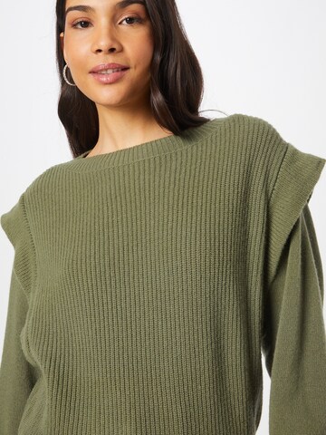 Sisley Пуловер в зелено