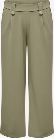 Wide Leg Pantalon à pince 'SANIA' ONLY Carmakoma en vert : devant