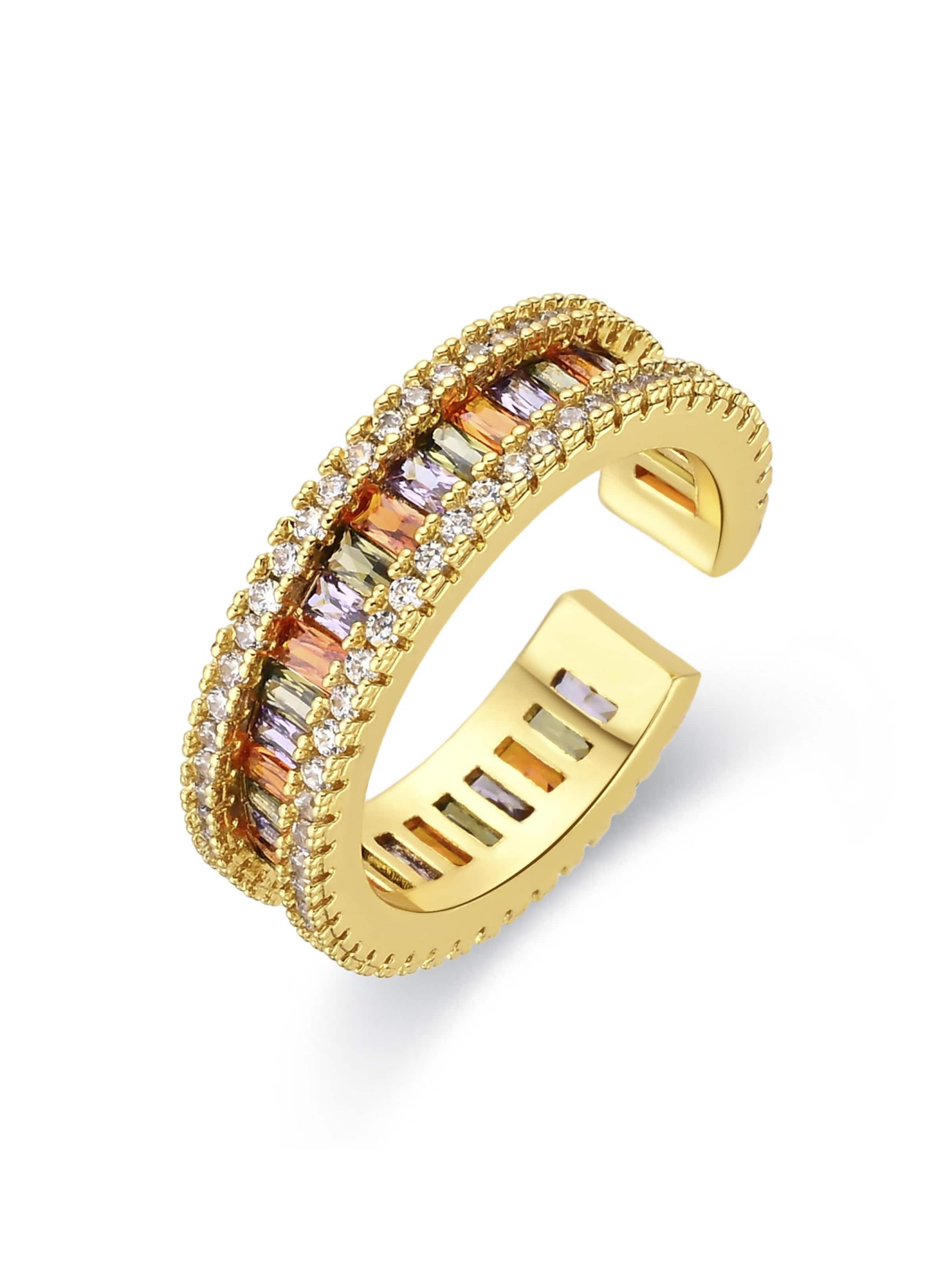 Luxenter - Anillo 'Baldlal' en Mezcla de colores: frente