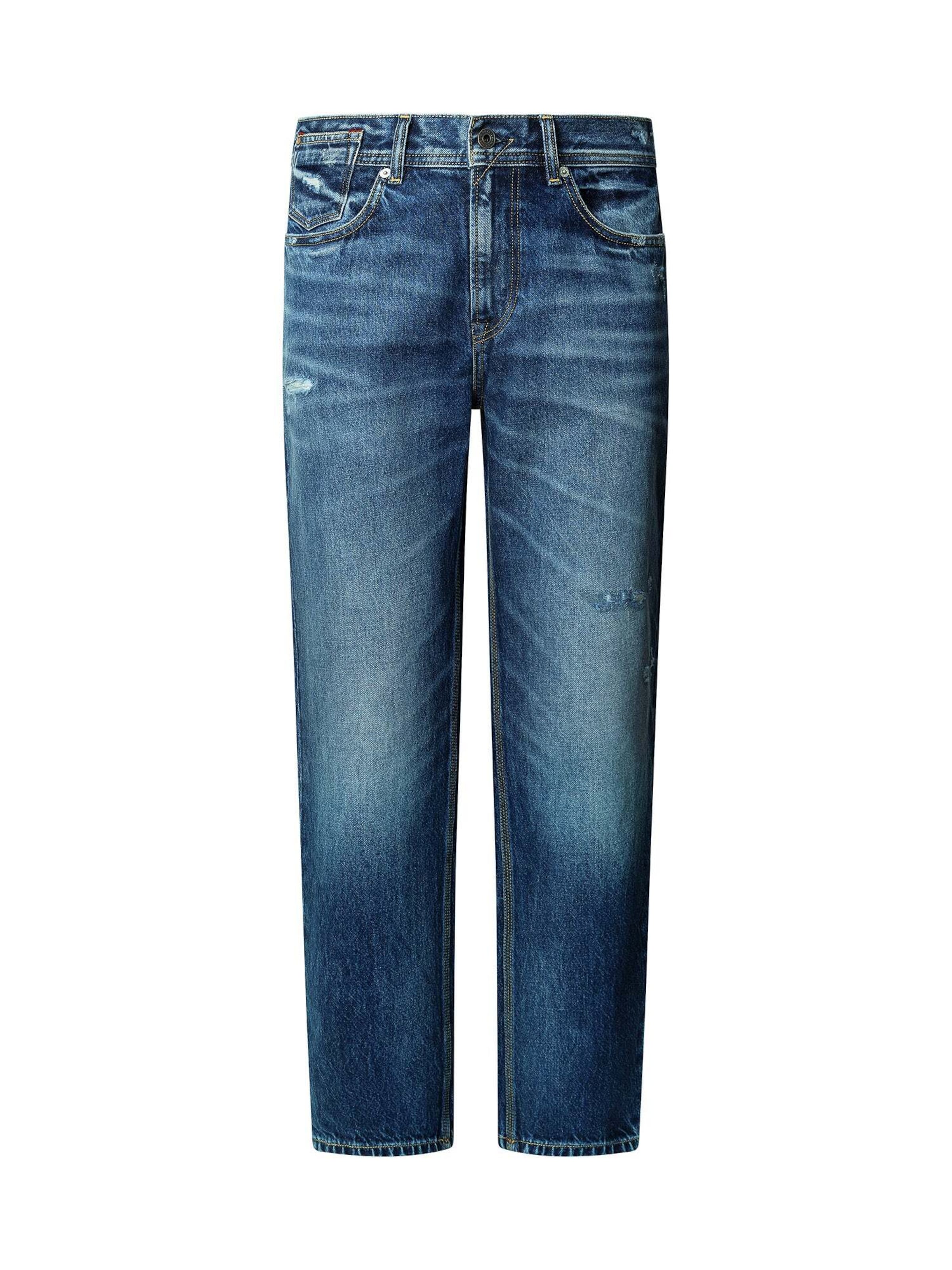 Pepe Jeans Regular Jeans in Blauw: voorkant