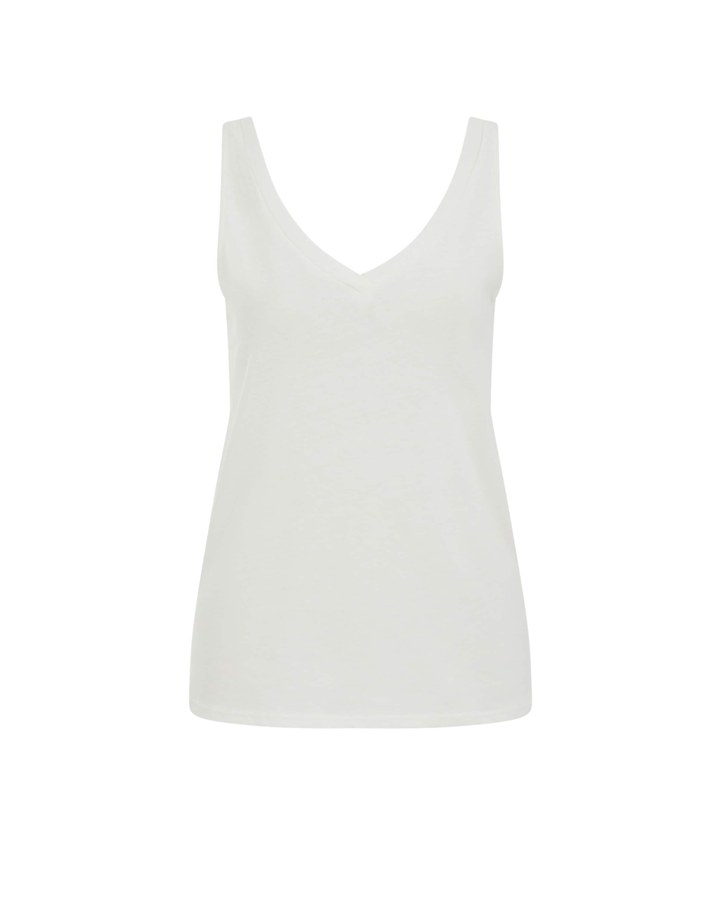 WE Fashion Top in Beige: Vorderseite