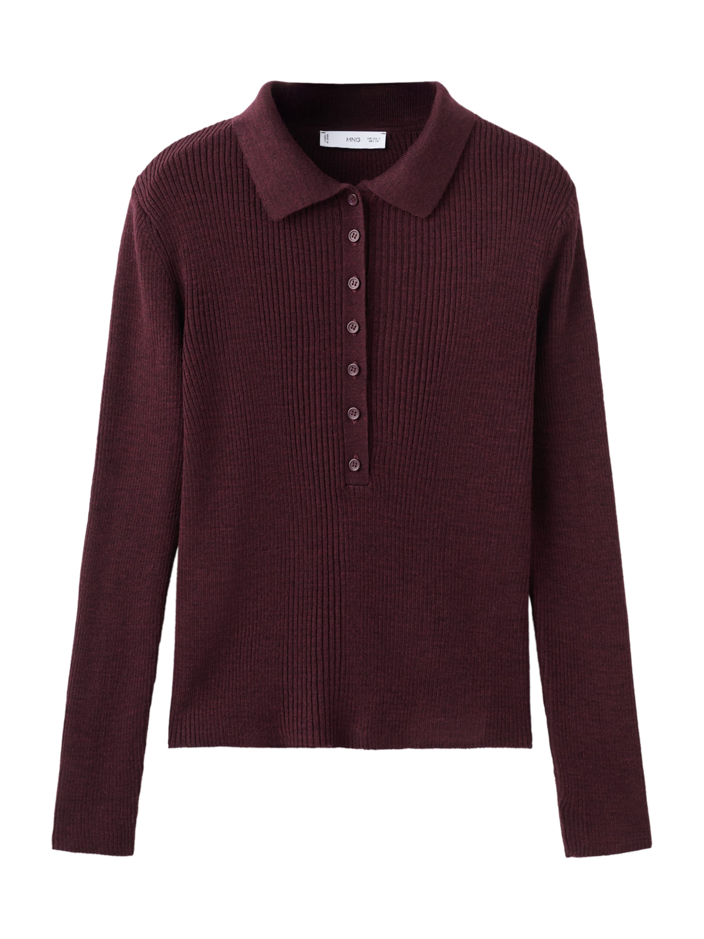 MANGO Pulover | rdeča barva: sprednja stran