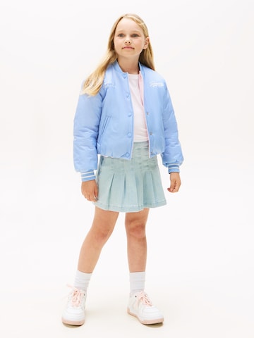 TOMMY HILFIGER Tussenjas in Blauw
