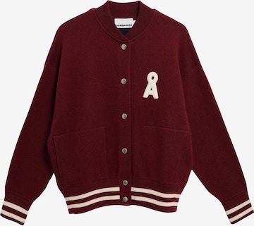 Cardigan ARMEDANGELS en rouge : devant