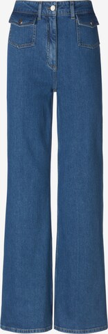 Uta Raasch Regular Straight-Leg Jeans Cotton in Blau: predná strana