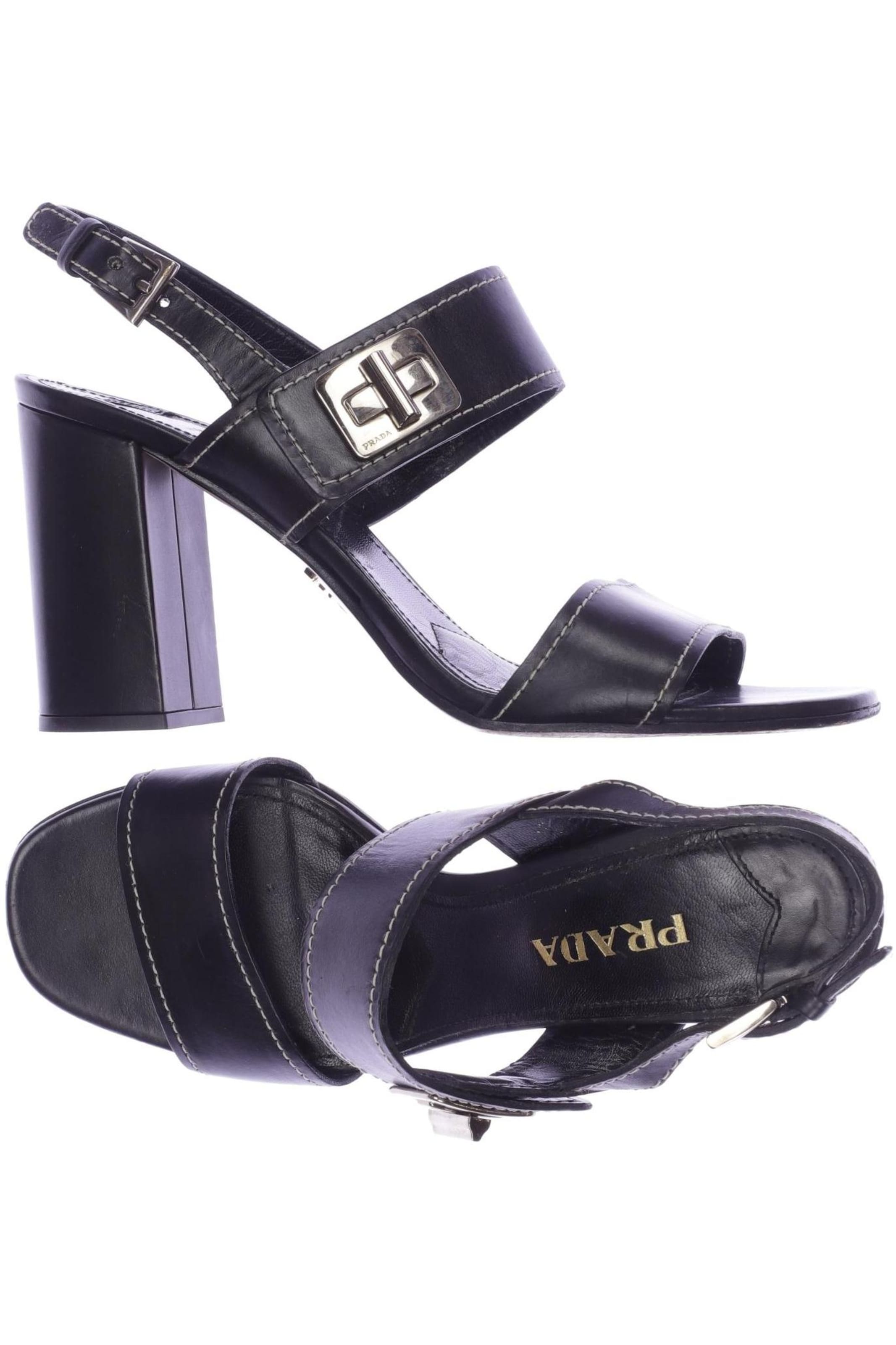 PRADA Sandals & High-Heeled Sandals in 38,5 in Black, Item view