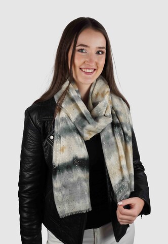 HARPA Scarf in Grey: front