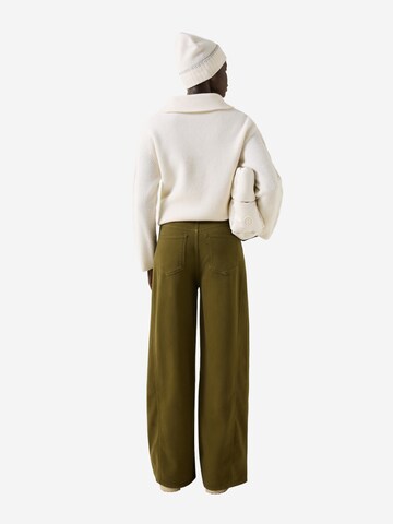 BOGNER Wide Leg Jeans 'Lizzy' in Grün