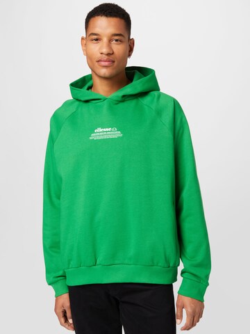 ELLESSE Sweatshirt 'Giordano' in Green: front